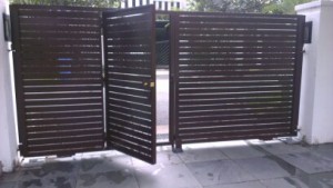 Wrought Aluminium Gate