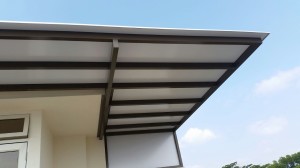 Aluminium Structure with Aluminium Composite Panel Shelter