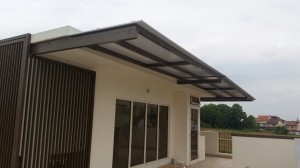 Powder Coated Aluminium Structure and Aluminium Composite Panel Shelter
