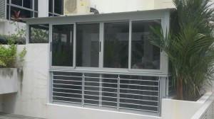 Aluminium Composite Panel and Sliding Window and Swing Door 2