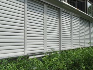 aluminium louver sun screen for condo