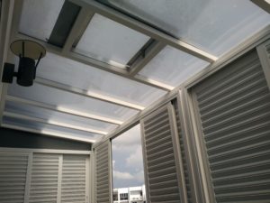 Polycarbonate Shelter for Balcony